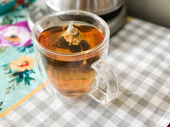 Paromi Tea Organic Turmeric Ginger Green Tea, Full Leaf, in Pyramid Tea Bags Review