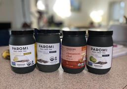Paromi Tea Organic Wellness With Me Herbal Tea, Caffeine Free, in Pyramid Tea Bags Review
