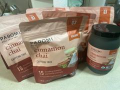 Paromi Tea Organic Cinnamon Chai Rooibos Tea, Caffeine Free, in Pyramid Tea Bags Review