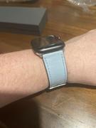 The Salty Fox Sorbet Collection Leather Apple Watch Band - Blueberry Review