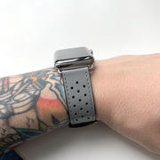 The Salty Fox Rally Leather Apple Watch Band - Slate Review