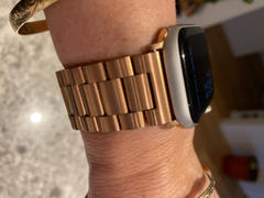 The Salty Fox Vintage Rose Gold Stainless Steel Apple Watch Band Review