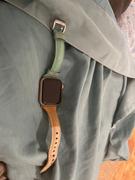 The Salty Fox Slim Leather Apple Watch Band - Choc Mint Review
