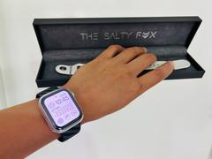 The Salty Fox Panama Silicone Apple Watch Band - Carbon Review