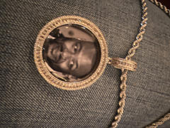 Gold Presidents Custom Baguette Picture Pendant Necklace Review
