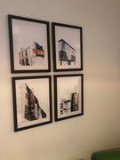 Green Lili Sheffield Landmarks Wall Art Set Review