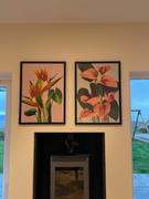 Green Lili Flamingo Flowers Print Review