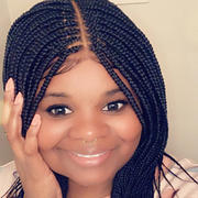 QualityHairByLawlar Box Braids Fully Hand Braided Lace Wig #1 Review