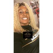 QualityHairByLawlar Russian Blonde Ombre Curly Human Hair Lace Closure Wig Review