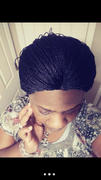 QualityHairByLawlar Micro Twist Fully Hand Braided Lace Wig (1B) Review