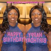 QualityHairByLawlar Brazilian Body Wave Human Hair Lace Front Wig Review