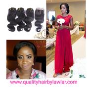 QualityHairByLawlar Brazilian Bodywave Human Hair 3pcs Bundle & Lace Closure Deal Review
