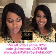 QualityHairByLawlar Brazilian Human Hair Lace Front Wig (12) Review