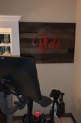 Maker Table Time to Ride - Home Gym Sign - Work Out, Exercise, Biking Decor Review