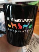 I love Veterinary Veterinarian Badass is not official job Title Full Color Mug Review