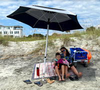 UV-Blocker UV Protection Large Beach Umbrella Review