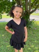 Bailey's Blossoms Betsy Shorty Dress - Black Review