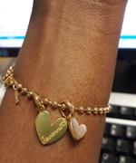 Rellery Double Heart Name Bracelet Review