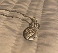 Rellery Dainty Lotus Necklace - July Flower Review