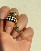 Rellery Silver Checker Rings - Set of 2 Review