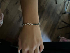 Karma and Luck Eternal Protection - Hematite Infinity Charm Bracelet Review