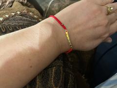 Karma and Luck Peace Within - Red String Chakra Bar Macrame Bracelet Review