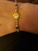 Karma and Luck Lotus Blossom - Gold Plated Tourmaline Bracelet Review