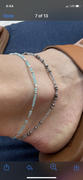 Karma and Luck Optimistic Perspective - Amazonite Silver Anklet Review