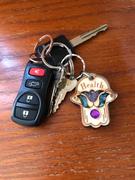 Karma and Luck Soothing Remedy - Hamsa Amethyst Health Keychain Review