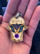 Karma and Luck Soothing Remedy - Hamsa Amethyst Health Keychain Review