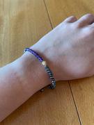 Karma and Luck Blessed Equilibrium - Amethyst Lotus Hematite Health Bracelet Review