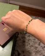 Karma and Luck Focused Serenity - Ombre Emerald Lotus Charm Bracelet Review