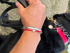 Karma and Luck Supreme Spirit - White Enamel OM Red String Bracelet Review