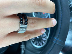Karma and Luck Supreme Wisdom - Matte Onyx Mantra Ring Review