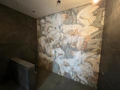 Art mural en mosaïque Mozaico - Examen de Lillys blanc