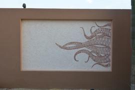 Arte em Mosaico Mozaico - Revisão de Tentáculos de Polvo