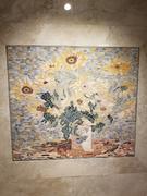 Mozaico Claude Monet Girasoles - Revisión de la reproducción del mosaico