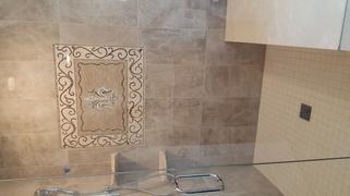 Mozaico Geometric Marble Mosaic - Geneve Review