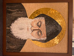Revisión del icono del mosaico de San Charbel de Mozaico