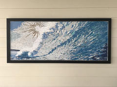 Mozaico Ocean And Waves - Reseña del arte abstracto del mosaico