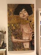 Mozaico Gustav Klimt Judith - Revisão da Reprodução do Mosaico