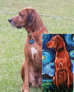 All About Vibe Redbone Coonhound Throw Pillow By Aja Trier Review