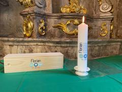 Kerzenonkel Kerzenständer Weiß für 40*4cm Kerzen Review