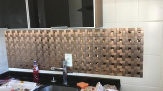 ClerkzDecor Pastilha Adesiva para Revestimento de Parede- Rosê Gold Review