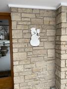 Wrought Iron Haven Wrought Iron 18 Inch White Snowman Hanging Silhouette Review