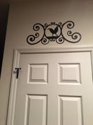 Wrought Iron Haven Wrought Iron Rooster Over Door Plaque Review
