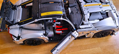 Your World of Building Blocks Mould King 13126 AMG GT R Silver Review