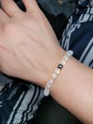 NOGU Rainbow White | Silver | Mermaid Glass Macrame Bead Bracelet Review