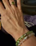 NOGU Emerald | Silver | Mermaid Glass Macrame Bead Bracelet Review