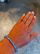 NOGU.ca Sapphire | Silver | Mermaid Glass Bead Bracelet Review
